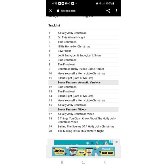 Lady Antebellum: On This Winters Night, Music CD - Picture 2 of 2